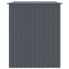 Dog House with Roof Anthracite 84.3"x60.2"x71.3" Galvanized Steel