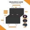 Waterproof Dog Car Seat Cover Scratchproof Pet Hammock Protector Rear Seat Mat Seatbelt